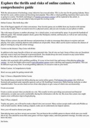 Exploring the Thrills and Strategies of Online Casinos for Ultimate Gaming Experience