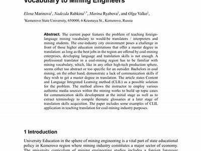 Exploring the Intricacies of Mining Vocabulary and Terminology in the Industry